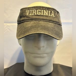 VIRGINIA Sun Visor Cap Hat Adjustable Strap